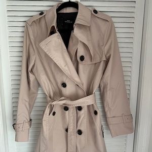 Coach beige trench coat Size L
